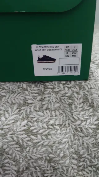 Zapatillas Lacoste Elite Active Azul