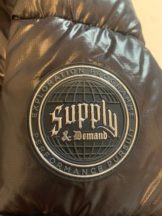 Chaquetón Supply Negra Talla XL