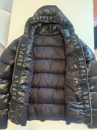 Chaquetón Supply Negra Talla XL