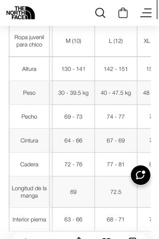 Parka The North Face Niño Talla L Negra