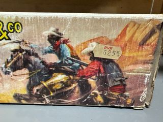 Caja Antigua Comansi Carreta Diligencia Wells Farg