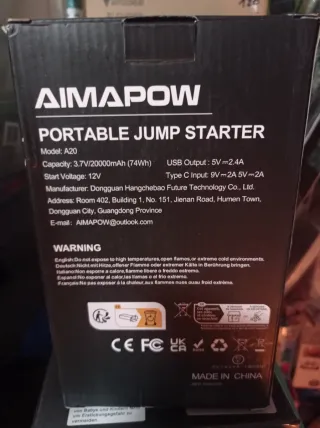 Arrancador AIMAPOW 6000A Nuevo