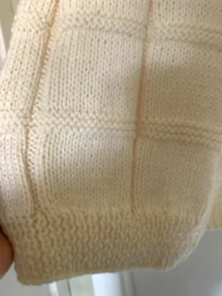 Chaleco de punto de lana mujer T. 44