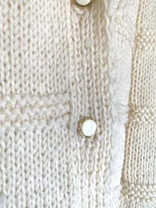 Chaleco de punto de lana mujer T. 44