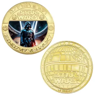 2x STAR WARS 10 MONEDAS DE COLECCIÓN