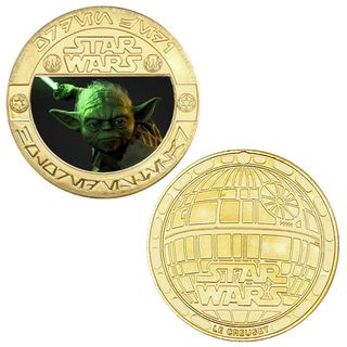 2x STAR WARS 10 MONEDAS DE COLECCIÓN