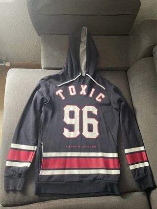 Sudadera Bershka Azul - Talla XS