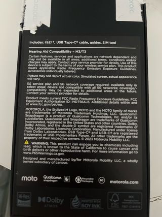 Motorola Razr + 2023 Color Negro