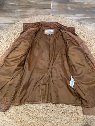 Chaqueta de cuero Zara mujer