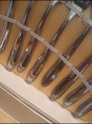 Set posate acciaio 24 pezzi