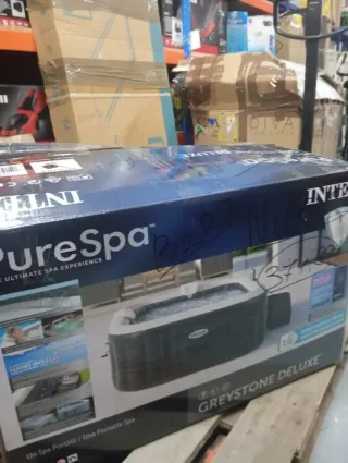 SPA Hinchable Exterior e Interior para 4 Personas