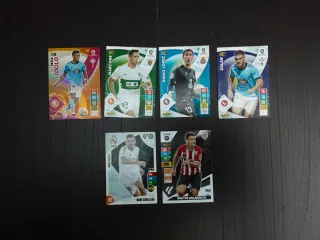 Cromos de fútbol variados