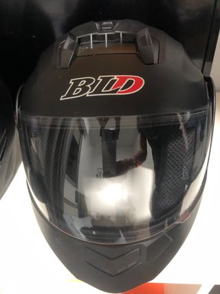 2 Cascos Moto BLD Negro