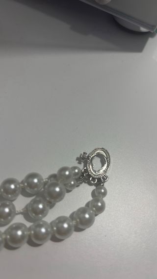 Colgante Vivienne Westwood Perlas Plata