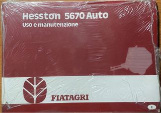 Libretto Uso e Manutenzione Hesston 5670