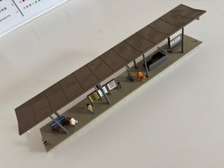 x2 Andén de tren H0