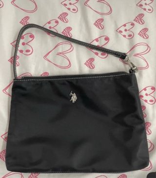 Bolso Negro U.S. Polo Assn.