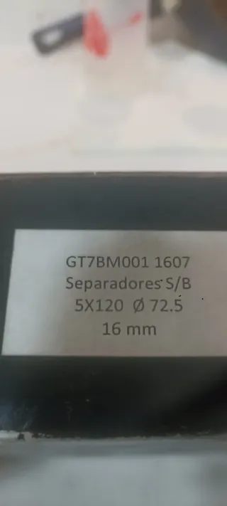 Separadores 5x120