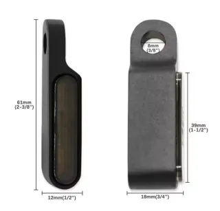 Intermitentes led Moto con soporte para el manilla