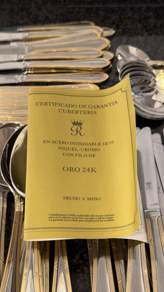 Cubertería Solingen Acero Inoxidable 18/10
