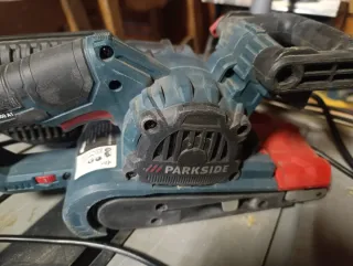 Lijadora de banda Parkside PBSD 600 A1