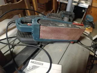 Lijadora de banda Parkside PBSD 600 A1