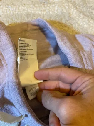 Reebok Sudadera Morada Y2K Talla S