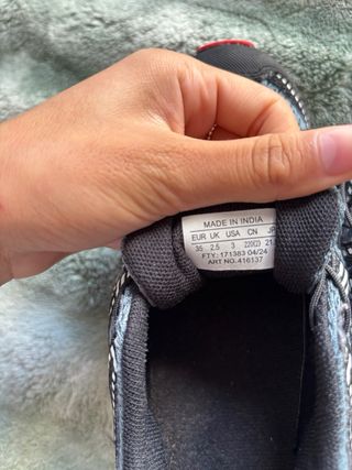 Deportivas Salomon Gris y Rojo