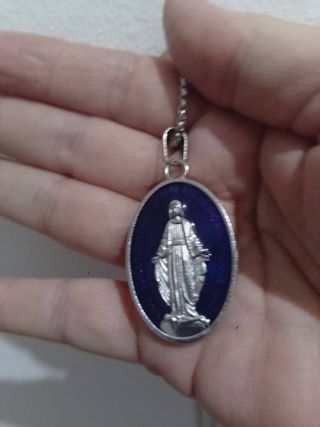 Collar Virgen Milagrosa 60cm