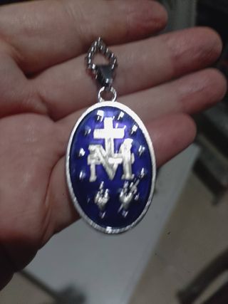 Collar Virgen Milagrosa 60cm