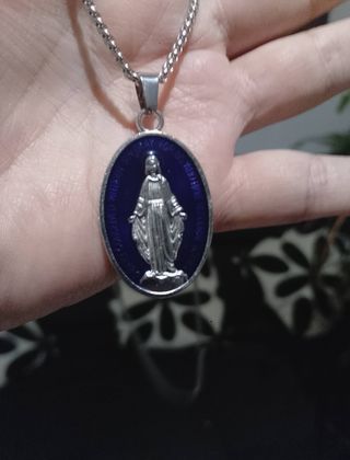 Collar Virgen Milagrosa 60cm