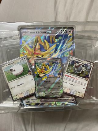 Caja Zacian EX Pokémon Inglés