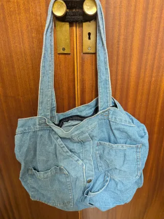 Bolso grande vaquero de hombro