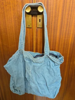 Bolso grande vaquero de hombro