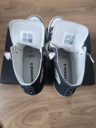 Converse All Star Estrellas Negras Rosas