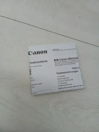 Objetivo canon EF 50mm f/1.8 STM