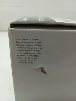 Objetivo canon EF 50mm f/1.8 STM