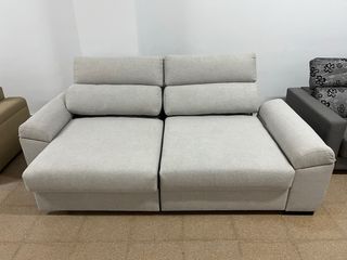 Sofá asientos y brazo abatibles NUEVO