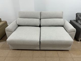 Sofá asientos y brazo abatibles NUEVO