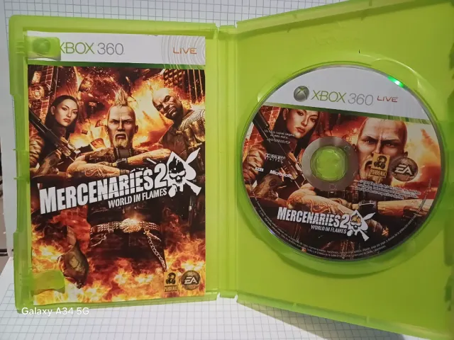 Mercenari 2 Xbox 360 Gioco e Manuale