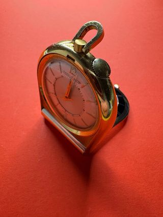 Reloj Jaeger LeCoultre Chapado Oro con ALARMA.