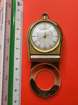 Reloj Jaeger LeCoultre Chapado Oro con ALARMA.