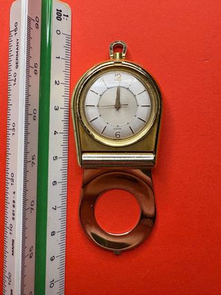 Reloj Jaeger LeCoultre Chapado Oro con ALARMA.