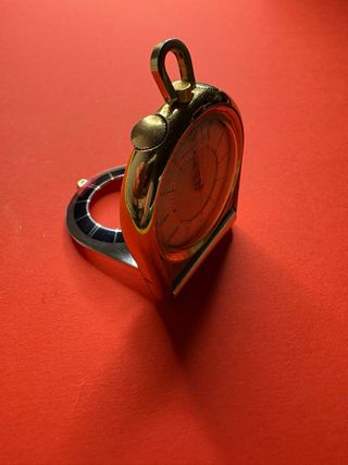 Reloj Jaeger LeCoultre Chapado Oro con ALARMA.