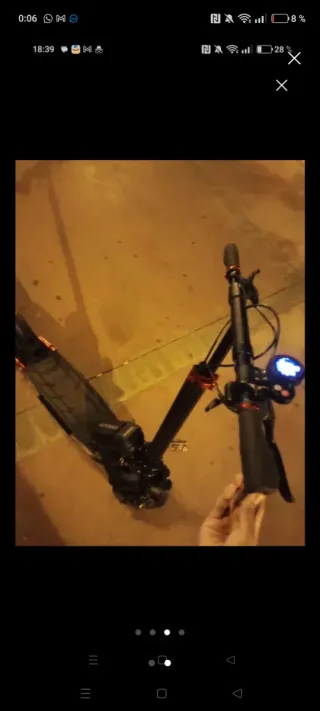 Patinete Eléctrico Negro