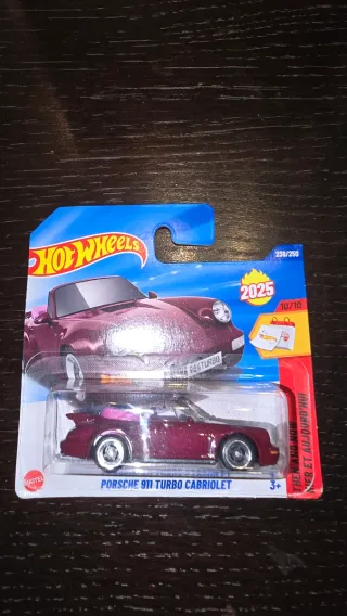 Hot Wheels Porsche 911 Turbo Cabriolet 2025