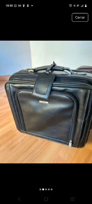 Maletas de piel para cabina