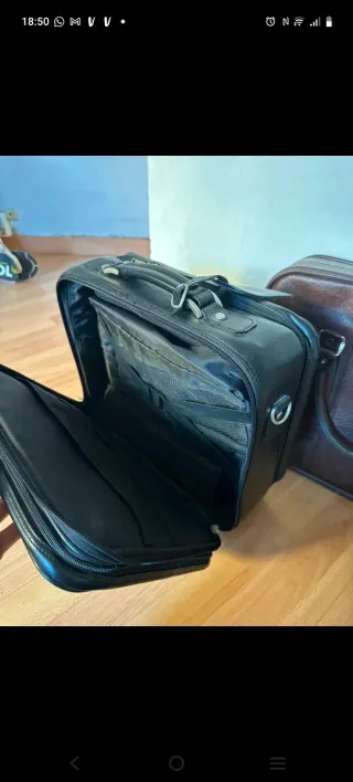 Maletas de piel para cabina