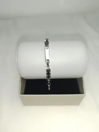 Acciaio inox e segmenti in ceramica