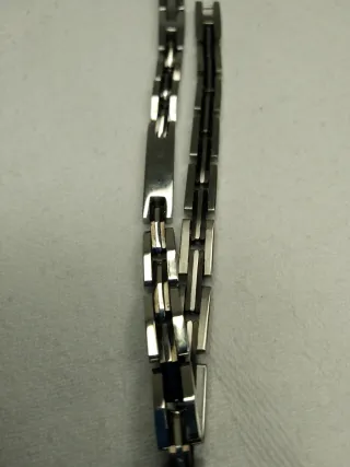 Acciaio inox e segmenti in ceramica